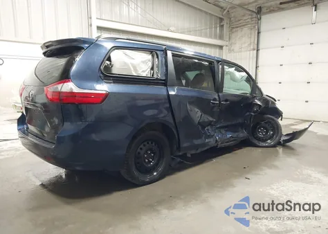 2020 Toyota Sienna Le from USA, damaged, VIN 5TDJZ3DC1LS246315